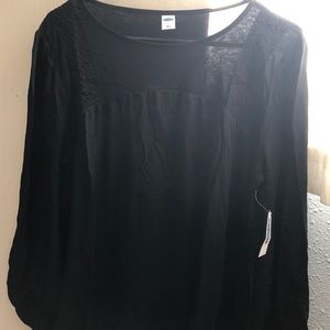 Lace Long Sleeve Jersey top